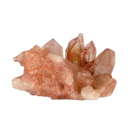 Lemurisch zaad kristal (roze) cluster (zelfhelend) 7,5 x 13,6 x 9 cm / 730 gram