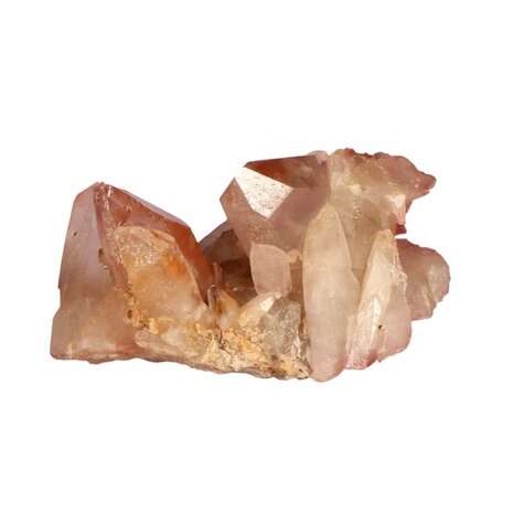 Lemurisch zaad kristal (roze) cluster (zelfhelend) 7,5 x 13,6 x 9 cm / 730 gram