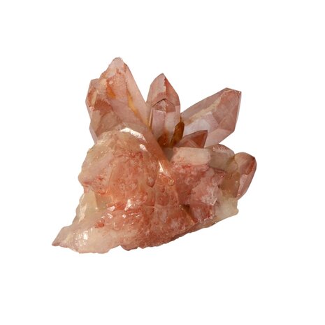 Lemurisch zaad kristal (roze) cluster (zelfhelend) 7,5 x 13,6 x 9 cm / 730 gram