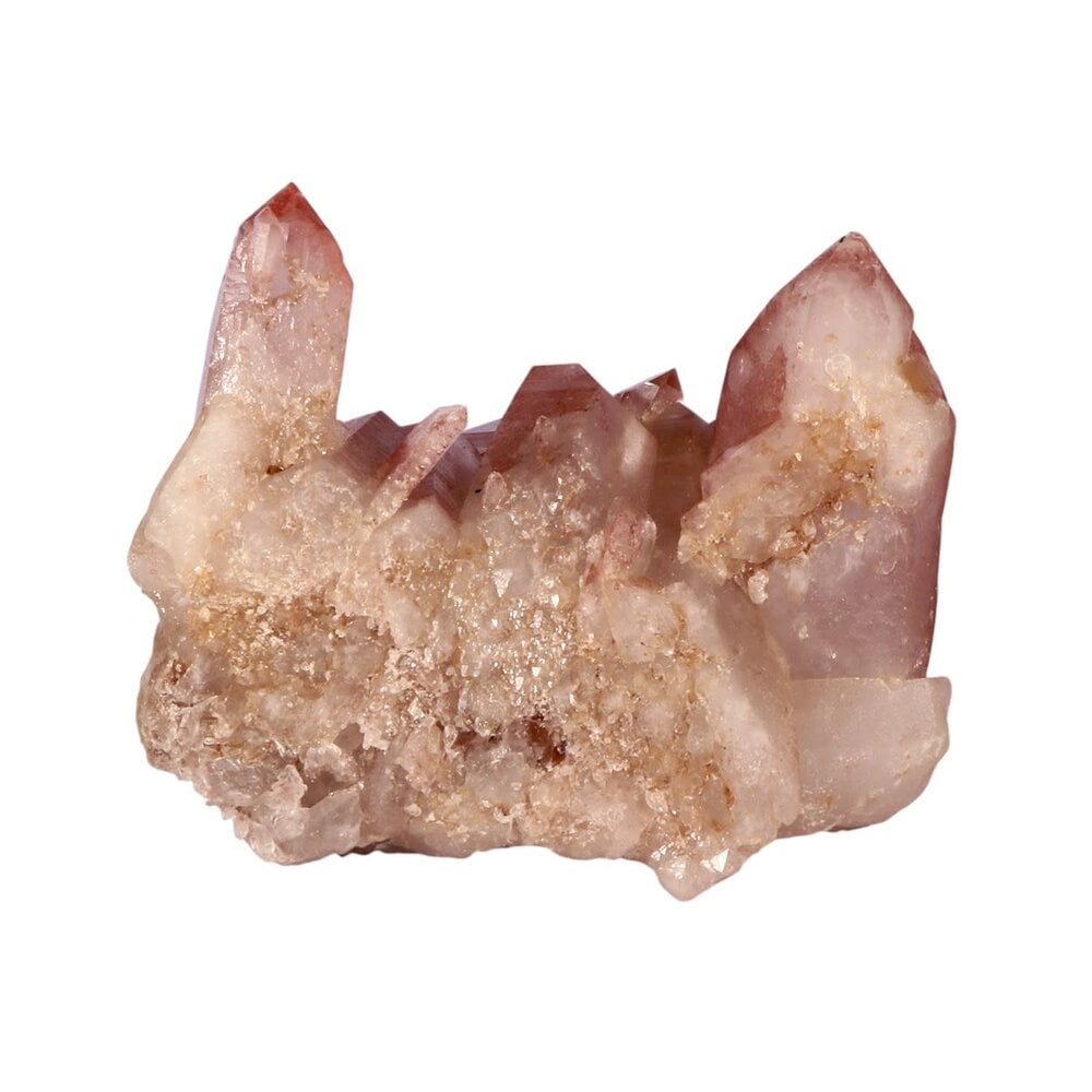 Lemurisch zaad kristal (roze) cluster (zelfhelend) 10,5 x 12,5 x 9 cm / 839 gram