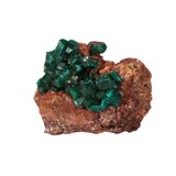 Dioptaas A-kwaliteit kristallen op matrix 4,5 x 4 x 3,5 cm | 48 gram Dioptaas A-kwaliteit kristallen op matrix 4,5 x 4 x 3,5 cm | 48 gram