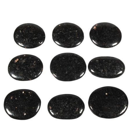 Nuummiet steen plat gepolijst Nuummiet steen plat gepolijst