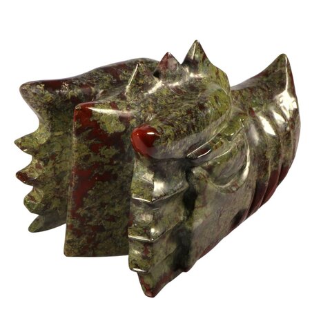 Jaspis (drakenbloed) draken schedel 26 × 13 x 14 cm | 6720 gram Jaspis (drakenbloed) draken schedel 26 × 13 x 14 cm | 6720 gram