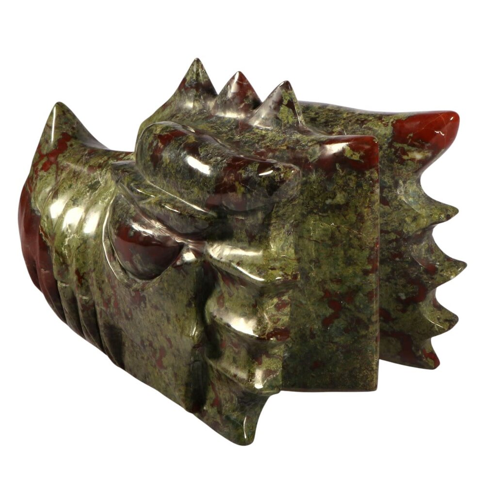 Jaspis (drakenbloed) draken schedel 26 × 13 x 14 cm | 6720 gram Jaspis (drakenbloed) draken schedel 26 × 13 x 14 cm | 6720 gram