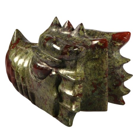 Jaspis (drakenbloed) draken schedel 26 × 13 x 14 cm | 6720 gram Jaspis (drakenbloed) draken schedel 26 × 13 x 14 cm | 6720 gram
