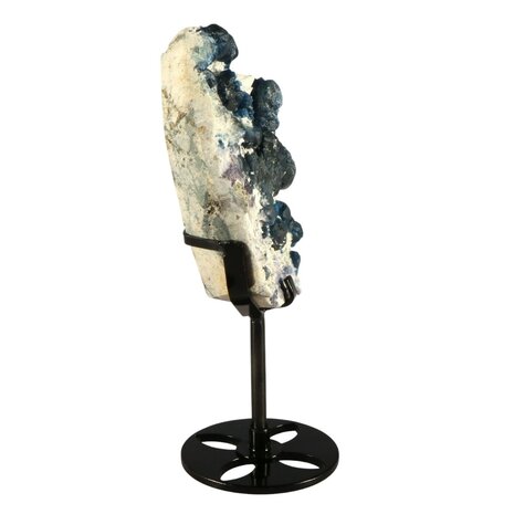 Fluoriet (blauw) cluster op standaard 10,5 x 5,2 x 3,4 cm | 340 gram Fluoriet (blauw) cluster op standaard 10,5 x 5,2 x 3,4 cm | 340 gram