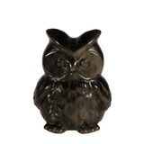 Obsidiaan (zilver) uil | 5 x 4 x 3,5 cm