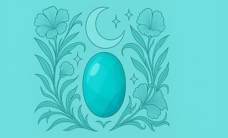 Geboortesteen van december: Turkoois