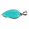Zilveren hanger amazoniet | druppel 3,3 x 2,4 cm Zilveren hanger amazoniet | druppel 3,3 x 2,4 cm