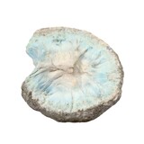 Larimar ruw staand 7,9 x 7,1 x 6,2 cm | 419 gram Larimar ruw staand 7,9 x 7,1 x 6,2 cm | 419 gram