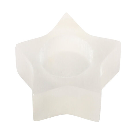 Seleniet theelichthouder ster Seleniet theelichthouder ster