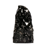 Obsidiaan ruw staand 11 x 9 x 20,5 cm | 2418 gram Obsidiaan ruw staand 11 x 9 x 20,5 cm | 2418 gram