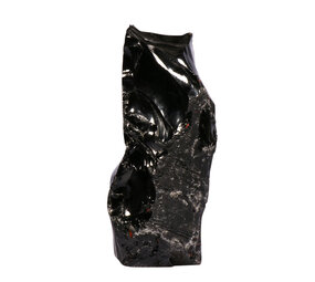 Obsidiaan ruw staand 9 x 9,5 x 23 cm | 2991 gram Obsidiaan ruw staand 9 x 9,5 x 23 cm | 2991 gram