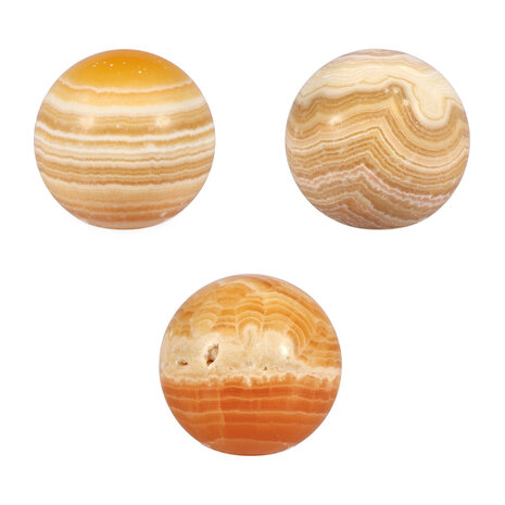 Calciet (oranje) bol 55 - 60 mm Calciet (oranje) bol 55 - 60 mm