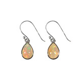 Zilveren oorbellen opaal (edel) | druppel 10 x 7 mm Zilveren oorbellen opaal (edel) | druppel 10 x 7 mm