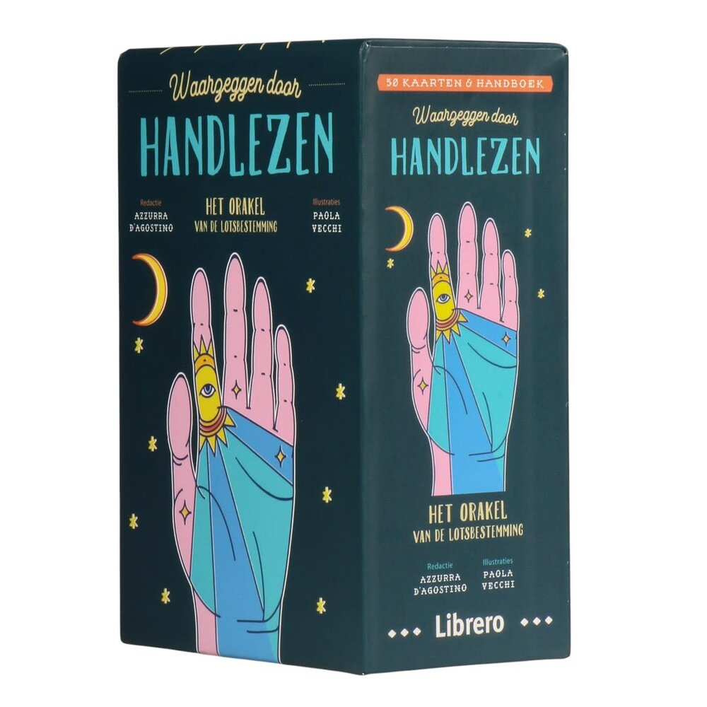 Waarzeggen door handlezen kaartenset
