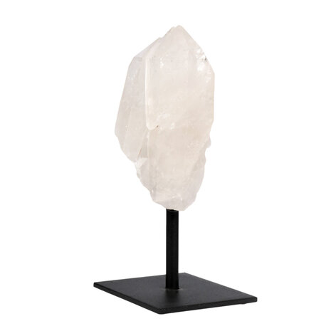 Bergkristal op standaard 13,4 x 8,5 x 6,8 cm | 971 gram