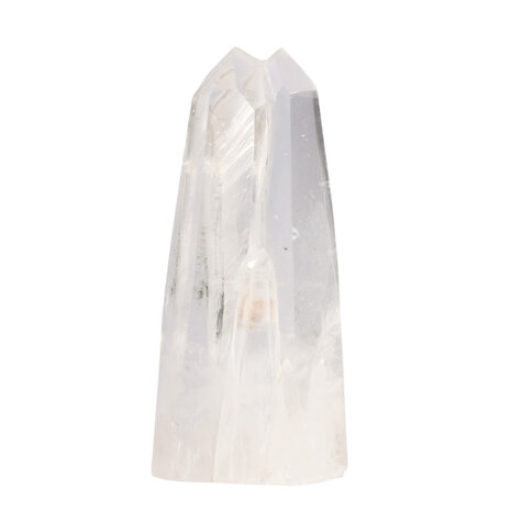 Bergkristal (zielsverwant) staand geslepen 11,2 x 4,8 x 4,2 cm | 302 gram