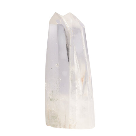 Bergkristal (zielsverwant) staand geslepen 11,2 x 4,8 x 4,2 cm | 302 gram