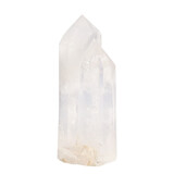 Bergkristal (zielsverwant) staand geslepen 11,8 x 4,8 x 4,2 cm | 386 gram