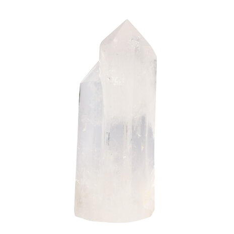 Bergkristal (zielsverwant) staand geslepen 11,8 x 4,8 x 4,2 cm | 386 gram Bergkristal (zielsverwant) staand geslepen 11,8 x 4,8 x 4,2 cm | 386 gram