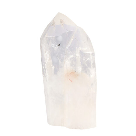 Bergkristal (zielsverwant) staand geslepen 12,4 x 6,4 x 4,5 cm | 548 gram