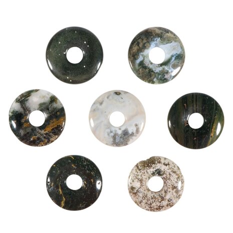 Jaspis (oceaan) hanger donut 3 cm