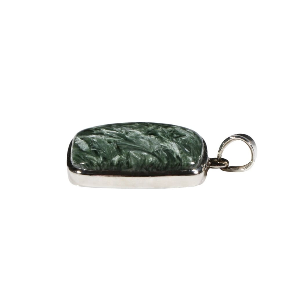 Zilveren hanger serafiniet | vierkant 2,7 x 2,6 cm Zilveren hanger serafiniet | vierkant 2,7 x 2,6 cm