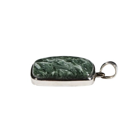 Zilveren hanger serafiniet | vierkant 2,7 x 2,6 cm Zilveren hanger serafiniet | vierkant 2,7 x 2,6 cm