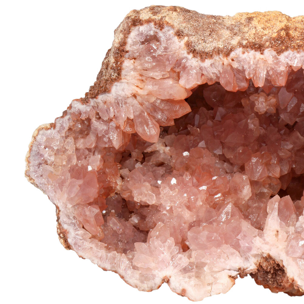 Amethist (roze) geode 5,2 x 9,6 x 6,9 cm | 220 gram Amethist (roze) geode 5,2 x 9,6 x 6,9 cm | 220 gram
