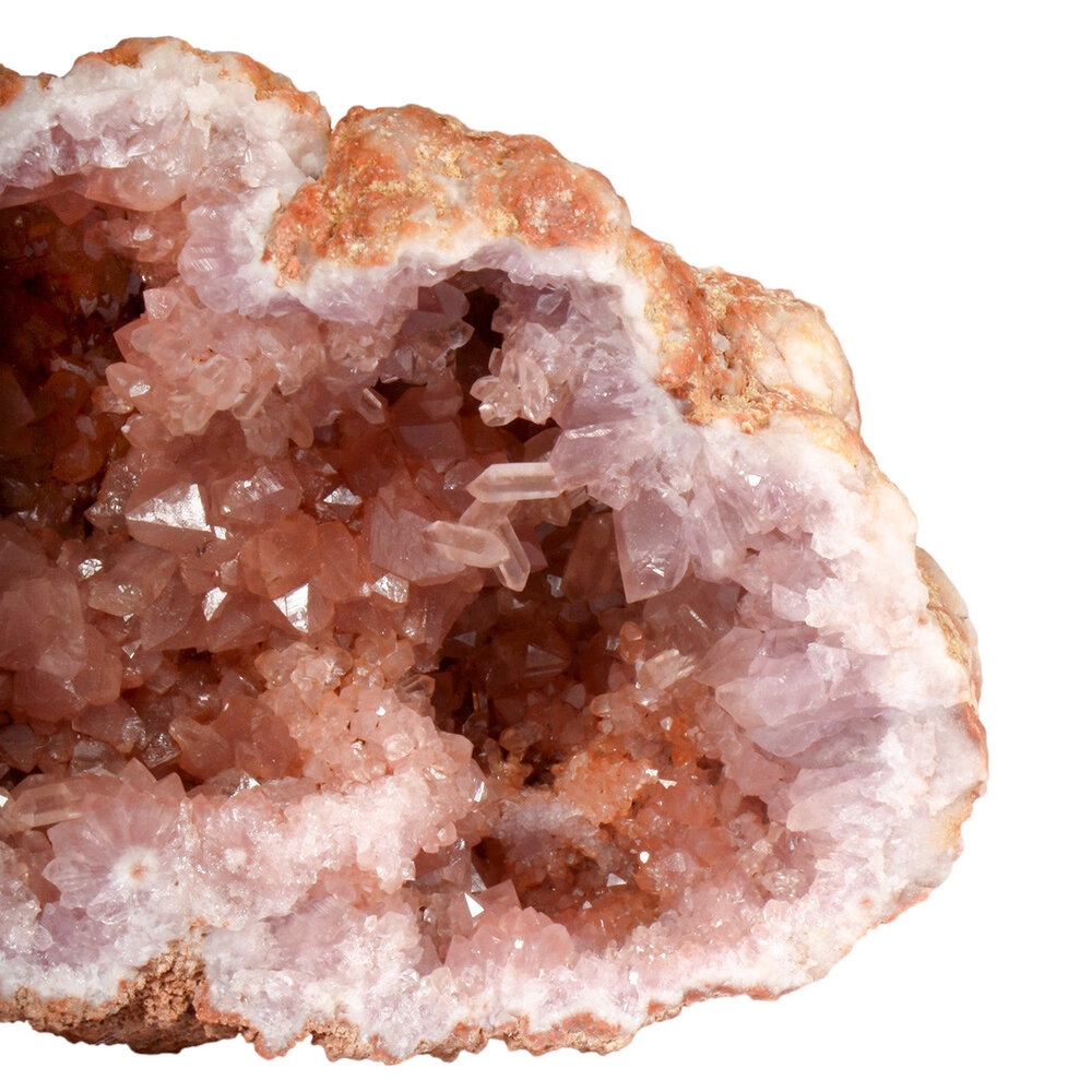 Amethist (roze) geode 4,3 x 10 x 7,5 cm | 259 gram Amethist (roze) geode 4,3 x 10 x 7,5 cm | 259 gram