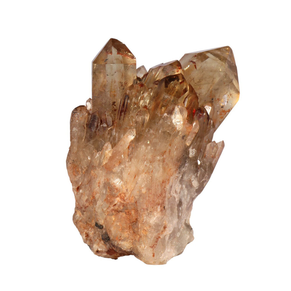 Citrien (kundalini) cluster 11 x 6 x 7,5 cm | 395 gram Citrien (kundalini) cluster 11 x 6 x 7,5 cm | 395 gram