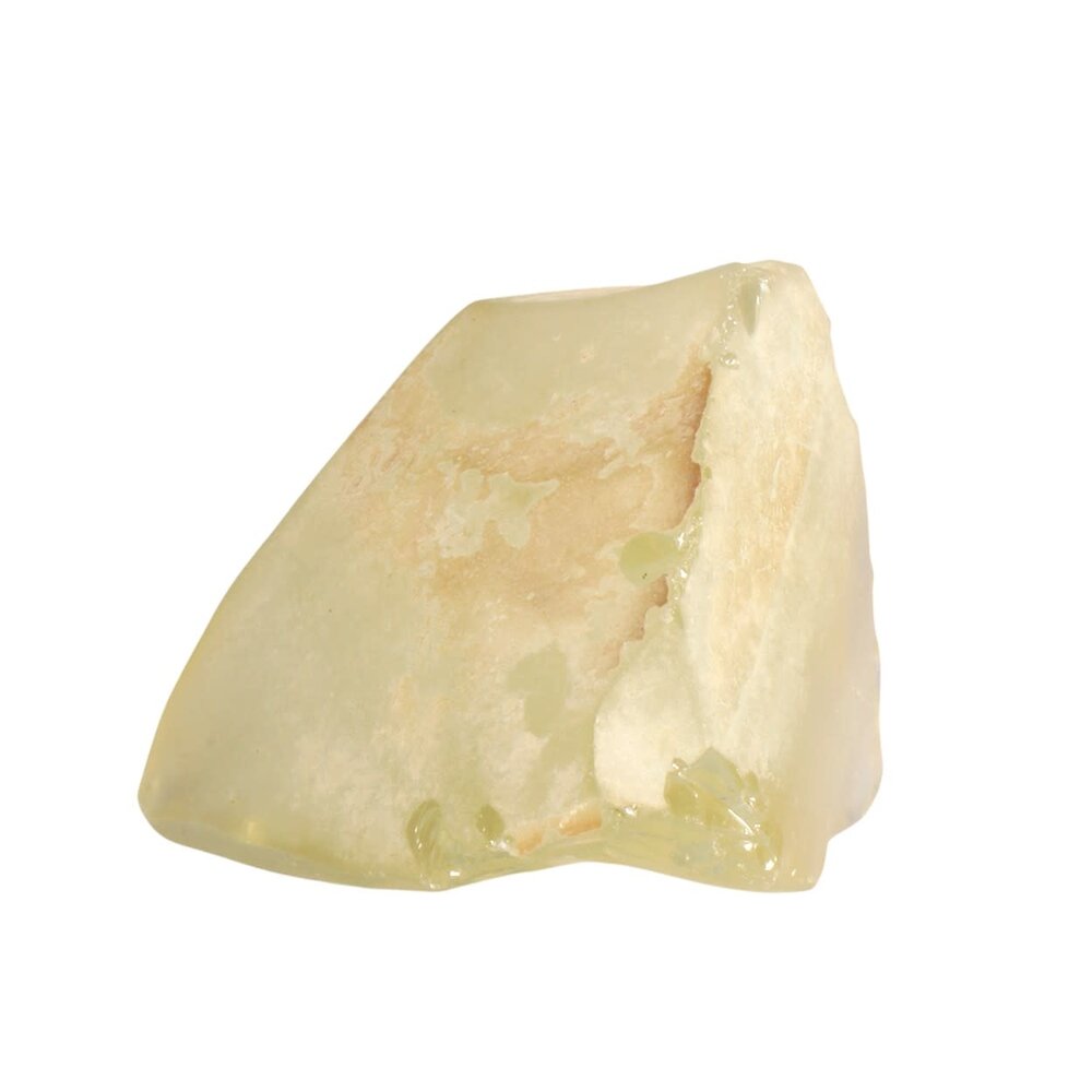 Libisch woestijnglas ruw 5,5 x 5,5 x 5 cm | 74 gram Libisch woestijnglas ruw 5,5 x 5,5 x 5 cm | 74 gram