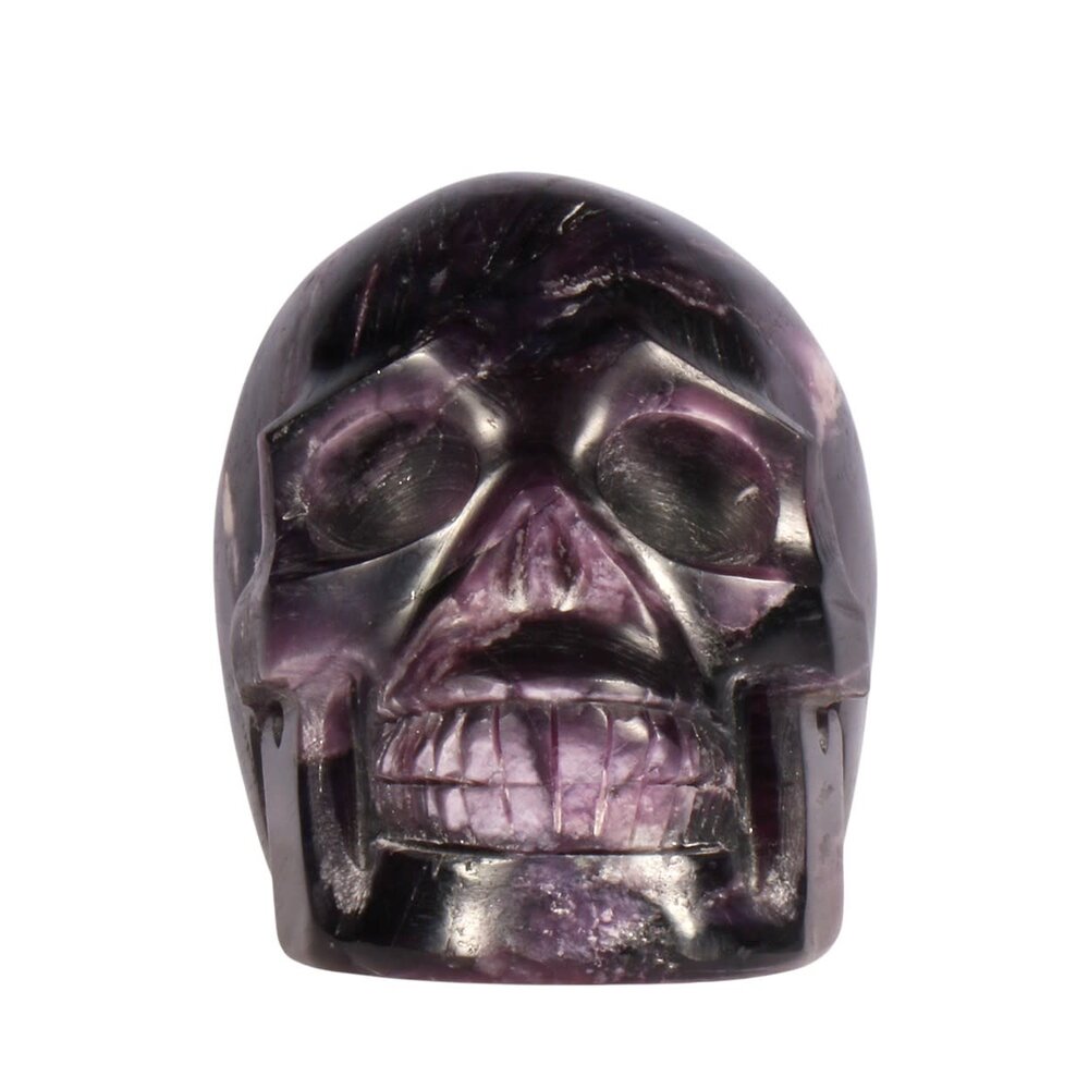 Lepidoliet A-kwaliteit kristallen schedel 6,7 x 5 x 4 cm | 224 gram Lepidoliet A-kwaliteit kristallen schedel 6,7 x 5 x 4 cm | 224 gram