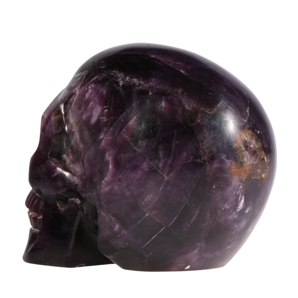 Lepidoliet A-kwaliteit kristallen schedel 7,8 x 6 x 4,8 cm | 369 gram Lepidoliet A-kwaliteit kristallen schedel 7,8 x 6 x 4,8 cm | 369 gram