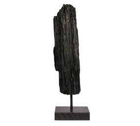 Toermalijn (zwart) ruw op standaard 22,6 x 7,8 x 6,5 cm | 1863 gram