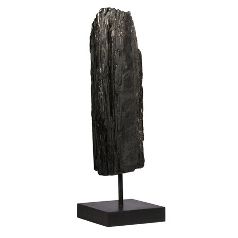 Toermalijn (zwart) ruw op standaard 22,6 x 7,8 x 6,5 cm | 1863 gram