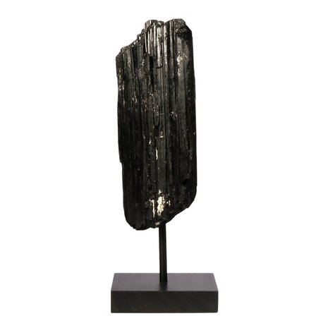 Toermalijn (zwart) ruw op standaard 17,6 x 8 x 6,6 cm | 1930 gram