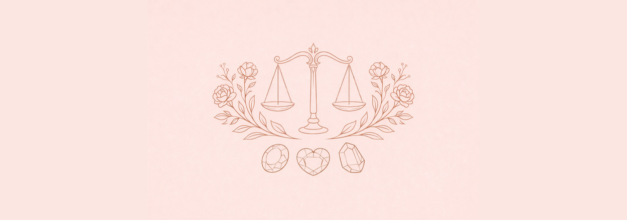 Jaarhoroscoop Weegschaal 2026 – thema’s & bijpassende edelstenen