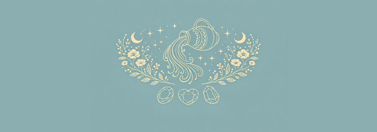 Jaarhoroscoop Waterman 2026 – thema’s & bijpassende edelstenen