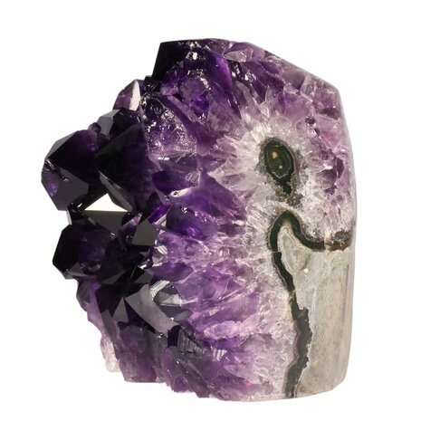 Amethist A-kwaliteit cluster staand 8,4 x 8 x 6,5 cm | 645 gram