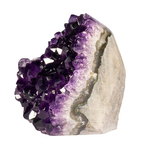 Amethist A-kwaliteit cluster staand 9,5 x 7,2 x 8,1 cm | 702 gram