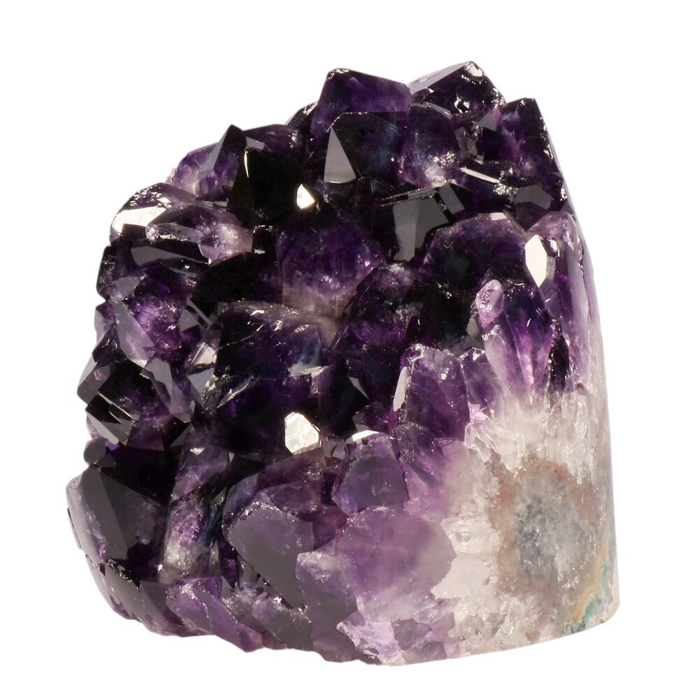 Amethist A-kwaliteit cluster staand 9,2 x 8,9 x 7,5 cm | 897 gram