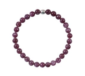 Lepidoliet armband 18 cm | 6 mm kralen Lepidoliet armband 18 cm | 6 mm kralen