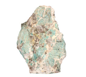 Amazoniet met rookkwarts ruw staand 17,1 x 12,6 x 9,4 cm | 2086 gram Amazoniet met rookkwarts ruw staand 17,1 x 12,6 x 9,4 cm | 2086 gram