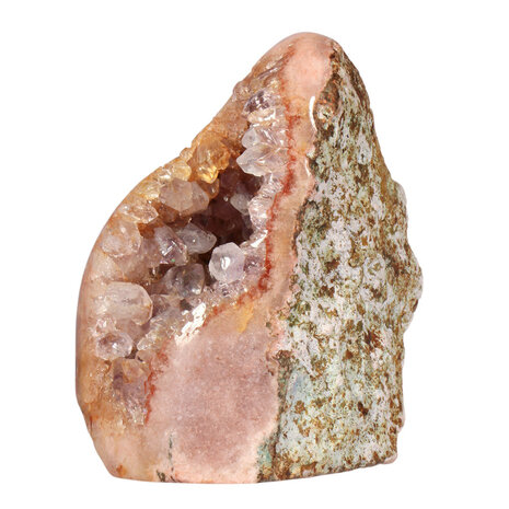 Amethist (roze) sculptuur 9,4 x 6,4 x 8,3 cm | 464 gram Amethist (roze) sculptuur 9,4 x 6,4 x 8,3 cm | 464 gram