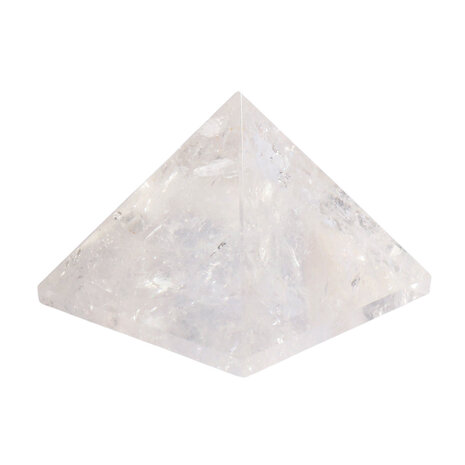 Bergkristal piramide 7,5 x 7,5 x 7 cm | 358 gram