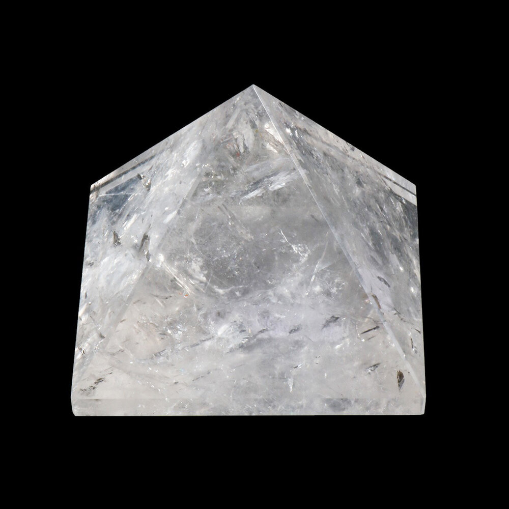 Bergkristal piramide 7,5 x 7,5 x 7 cm | 358 gram