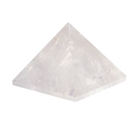 Bergkristal piramide 7,8 x 7,8 x 7 cm | 381 gram