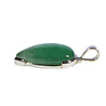 Zilveren hanger aventurijn | druppel 3,2 x 2,1 cm (1)